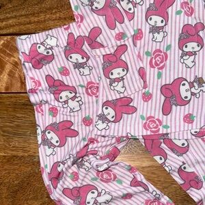 My Melody Posh Peanut Pajama Set Limited Print Size 2T